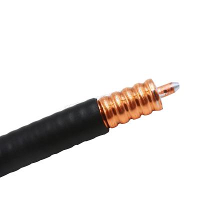 China PE Conductor Telecom Coaxial RF Foam Bare Copper Cable 7/8