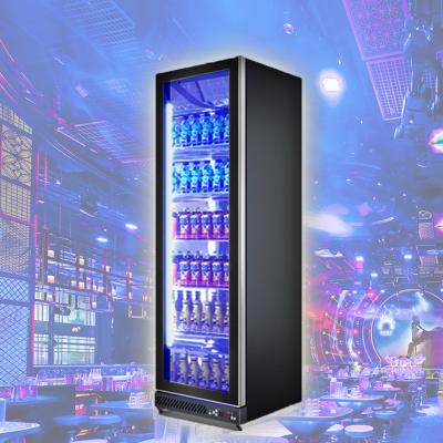 China One Doors High Quality Glass Bar Display Single-Temperature Drink And Food Cooler Fridge for sale