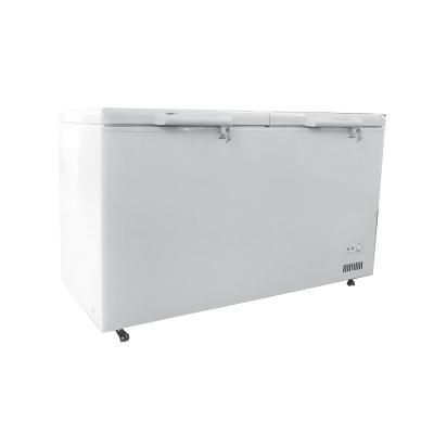 China Wholesale Cheap Price 500L Single-temperature 2 Doors Deep Chest Freezer for sale