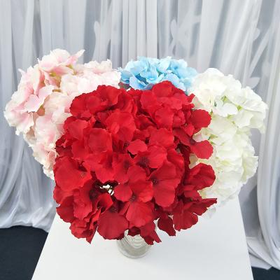 China Home Wholesale Cheap Banquet Wedding Hydrangea Artificial Flower Decoration for sale