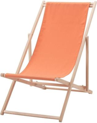 China Vintage Lounge Chair Folding Sun Deck Beach Outdoor Garden Furniture Wooden Deck Chair Easy-carry for sale