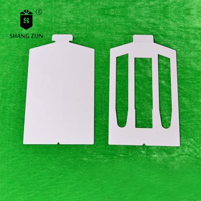 China Garment Packaging Accessories Hot Sale Mens Garment Packing White Shirt Folding Cardboard for sale