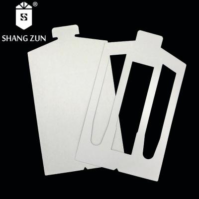 China High Quanlity Styling Accessories Wholesale 700g Folding Shirt Packing Collar Cardboard Inserts For Garment Accessories Customized Shirt Packing Board for sale