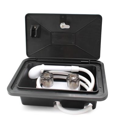 China HYDRULE Outdoor Handheld Outdoor Shower Heads RV Shower Box Set With Keys Locking 335*220*102 for sale