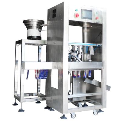 China Small Pocket Automatic Cosmetic Shampoo Sachet Gel Show Cream Food Lotion Viscous Liquid Filling Machine for sale