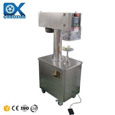 China Manual Food Jar Crimper Hand Crimping Machine Flip Vial Seal Plastic Bottle Cans Sealing Machine for sale