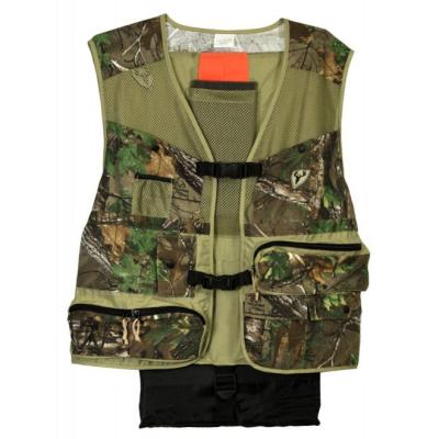 China Hunting Sports Sniff Trainer Torched Outdoor Turkey Vest Polyester Camouflage Turkey Hunting Vest for sale