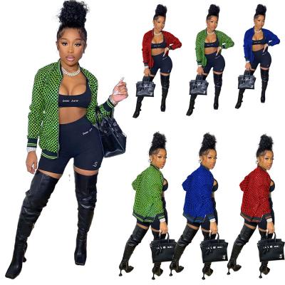 China Fashionable 2021 Autumn Reversible Baseball Girl Clothes Ladies Winter Crop Trench Coats Womens Designers Jackets for sale