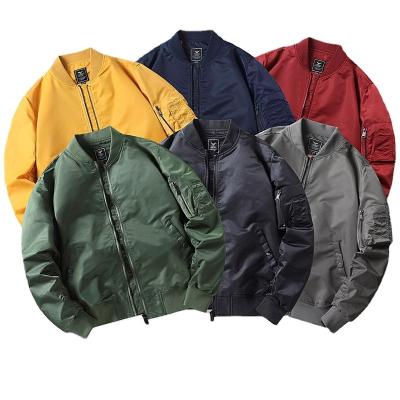 China Spring 2022 regular hot sale coat plus winter arrivals men's bomber high street baseball solid thick warm jacket for sale