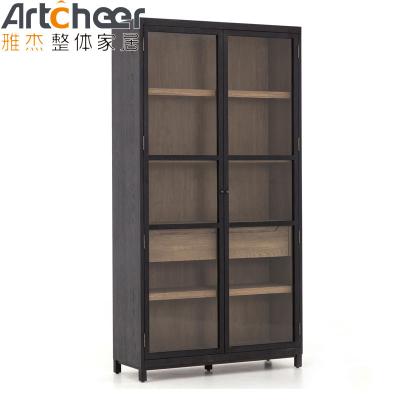 China Modern Design (Height) Adjustable Smart Shoe Cabinet With Hinge Glass Door for sale