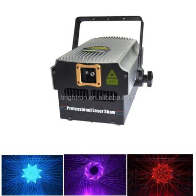 China LANDSCAPE Disco Laser Light 2W RGB Full Color Animation Laser For Firework Projector for sale