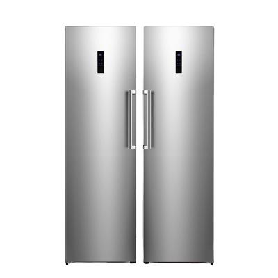 China Side by Side Single Door Combination Fridge and Freezer Upright Solid Refrigerators for sale