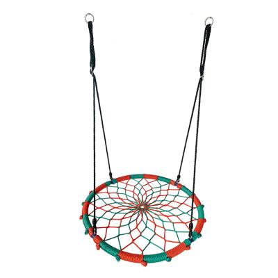 China Modern Kids Outdoor Spider Web Swing For Backyard Playground for sale