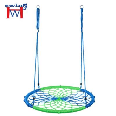 China Patio\Garden\Outdoor High Quality Detachable Round Nest Spider Web Swing For Kids Playground for sale