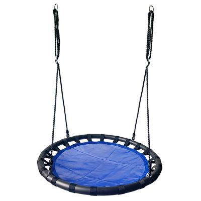 China Modern Easy Setup Kids Round Mesh Swing For Garden Play for sale