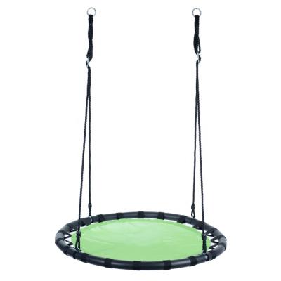 China Modern Playground Round Metal Tree Net Swing With Adjustable Rope for sale