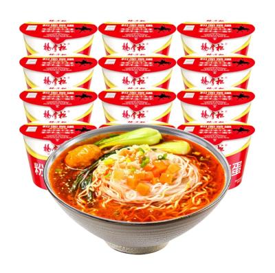 Chine 191g*12 Instant Sour and Spicy Noodles and Vermicelli OEM Acceptable Les nouilles à base d'huile d'olive sont également acceptées à vendre