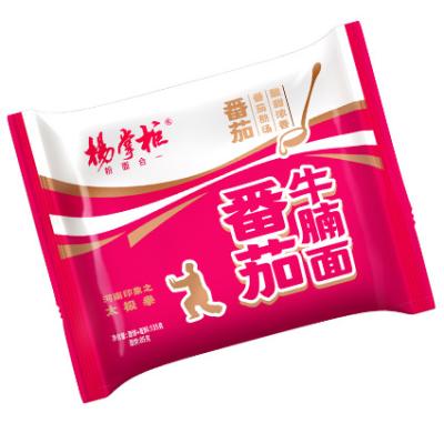 Cina Non piccante pomodoro carne bovina noodles istantanei OEM 129g*24 Ramen istantanei sani in vendita