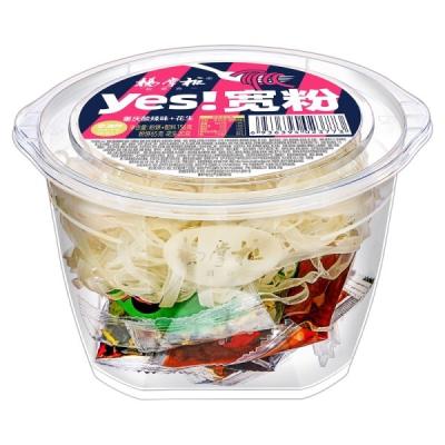 China Non Fried YES Wide Instant Vermicelli With Peanut Chongqing Sour And Spicy Flavor for sale