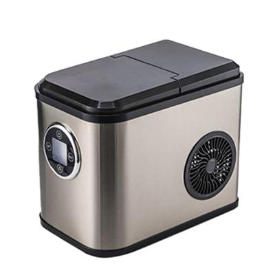 China Famous Sale OEM Stainless Steel Countertop Ice Maker Bullet Shape Ice Maker Portable Commercial Ice Maker for sale