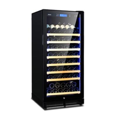 China 80 Bottle Luxury Hotel Commercial Household Wine Cooler / Cabinet Beverage Fridge for sale