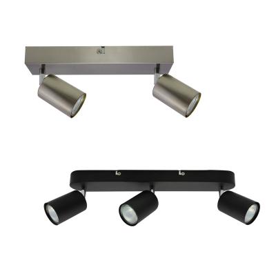 China 2021 New Design Adjustable Outdoor Mounted Ceiling Led Spotlight Gu10 Wall Light Modern Fitting HB-B7082 Black/White for sale