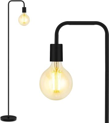 China DIY/Easy to Disassemble and Assemble China to Make Nordic Modern Decorative Black Industrial Hotel Floor Light Classic Living Room Corner Bracket Home Floor Lamp for sale