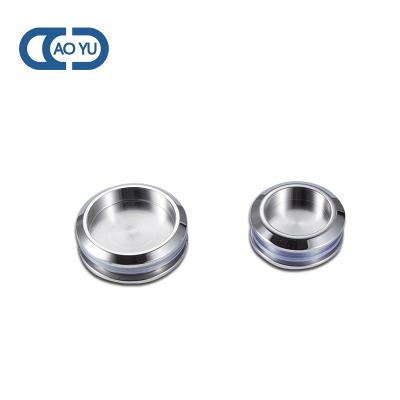 China Modern High Quality Round Interior Door Knob Handle Stainless Steel Shower Door Handle for sale