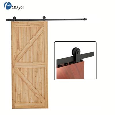 China Modern Hot Sale Products Hanging Wheels Stainless Steel Door Track Roller Glass Sliding Door System for sale