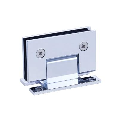 China China Modern Hot Sales Frameless Brass Or Stainless Steel 304 Glass Shower Hinge , H Bottom Glass Shower Door Hinge for sale