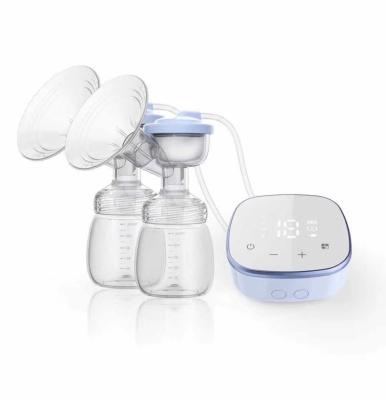 China New Arrival BPA Free LED Digital Food Grade Automatic Silent Electric Breast Pump With Rechargeable Battery for sale