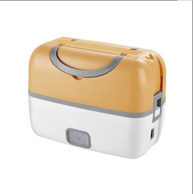 China Portable Electric Food Heater Food Storage Container 360 Degree Base Rotating Muti-function Food Steamer Container for sale