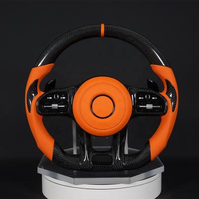 China Motion Fit For Benz C200 C260 C300 C180 C43 C63 W205 W204 W212 C Class Model Old To New Carbon Fiber Steering Wheel for sale