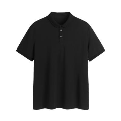 China Customized Golf Basic Plain White Mens Anti-Pilling 100% Cotton Polo Shirts T-Shirt for sale