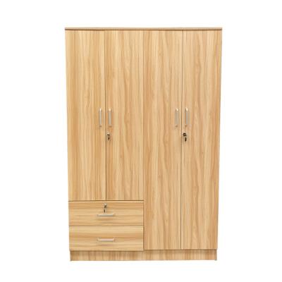 China Factory Direct Supply Other Factory Direct Supply Solid Wood Simple Solid Wood Household Bedroom Rental Wardrobe Storage Locker for sale