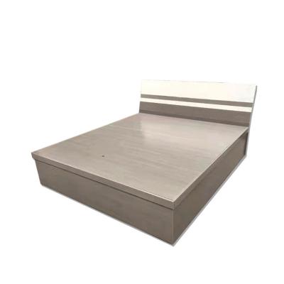 China Modern Style Wholesale Solid Wood King Size Bed For Special Hot Selling Natural Bedroom Furniture for sale