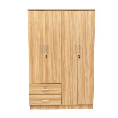 China Other Modern Furniture Bedroom Wood Panel Adjustable Muti-color Clothes Cabinet Storage Wardrobe Closet for sale