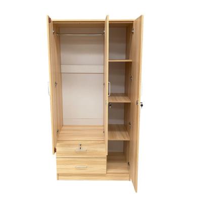 China Other MDF almirah designs with price wardrobe closet wooden bedroom cabin for sale