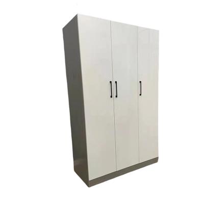 China Other Wholesale Price Modern White Tall Wood Panel 2 Door Wardrobe Closet For Bedroom Customized for sale