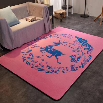 China New Washable Luxury Home Textile Decorative Animal Printed Modern Living Room 3d Rug Carpets for sale