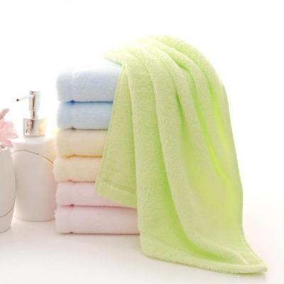 China Wholesale Kids Safe Zero Twist Marshmallow Cotton Free Bath Towel Set For Adult And Kids for sale