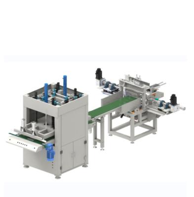 China Textiles Spot straight hair Small diameter roll wrapping machine Compression wrapping machine for sale