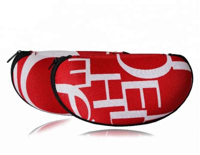 China Portable Professional Waterproof Eva Sunglasses Case Custom Logo for sale