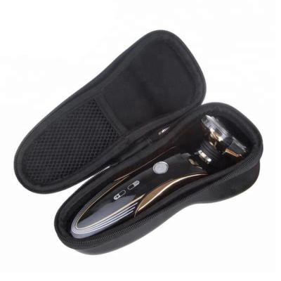 China EVA Black Men Waterproof EVA and PU Shaver Razor Travel Razor Case with Zipper for sale