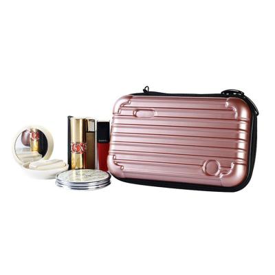 China Hot Selling Eva Hard Case Mini Waterproof Shell Travel Cosmetic Bag Makeup Hard Case for sale