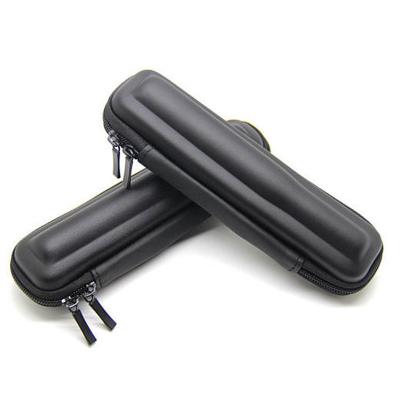 China Schools & Offices Portable Waterproof Black EVA Pencil Case PU Pen Carry Case for sale