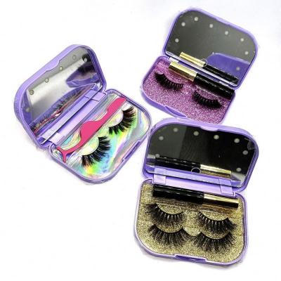 China Soft Wholesale Mink Eyelashes With Lashes Custom Packaging Best Selling 3D Mink Eyelashes for sale