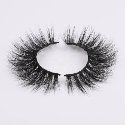 China New Style 3d Real Mink Eyelashes Flexible Cotton Strip 3d Mink Lashes Natural Looking False Eyelashes for sale