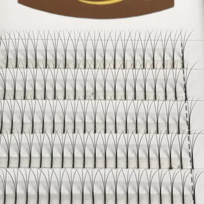 China Pre-made fans wholesale eyelash extensions hot russian fans selling 0.05 0.07 0.10 Premade Mink Fans for sale