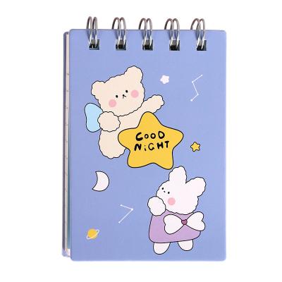 China Loose Leaf ASTM BSCI Standard Lined Pages Pocket Promotional Spiral Memo Pad Mini 3d Custom Notepad With Logo for sale